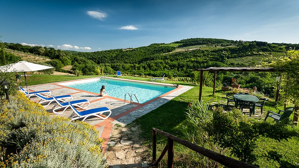 Familieferie i Toscana med agriturismo