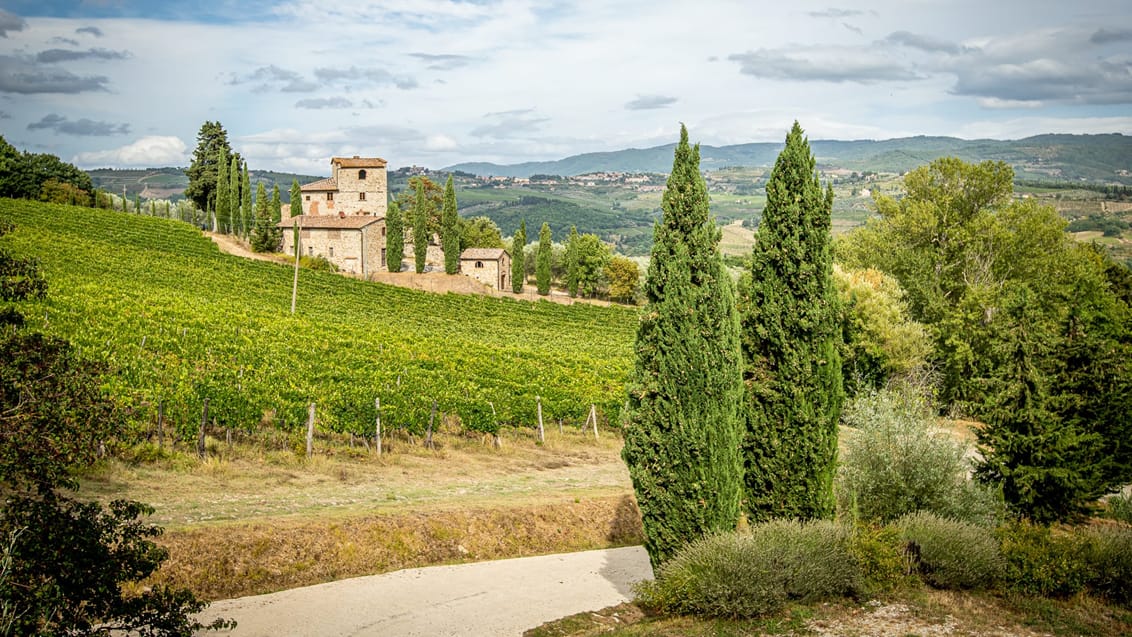 Gå i feriestemning på familiens rejse i Toscana