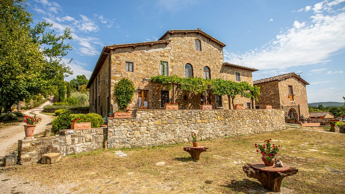 Det fantastiske agriturismo i Toscana