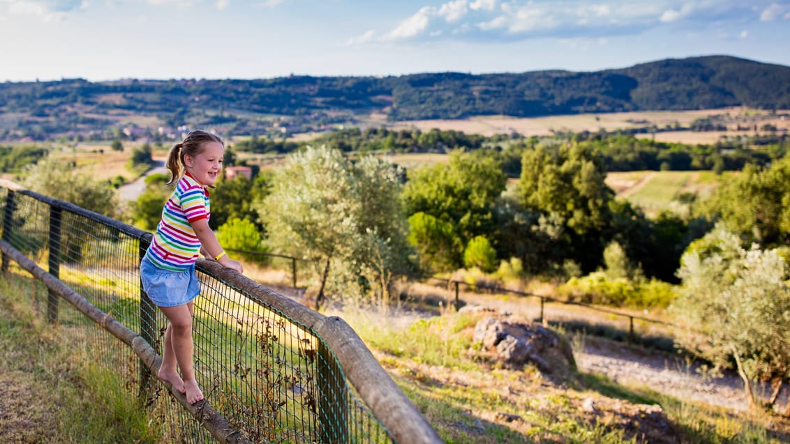 Familieferie i Toscana med agriturismo