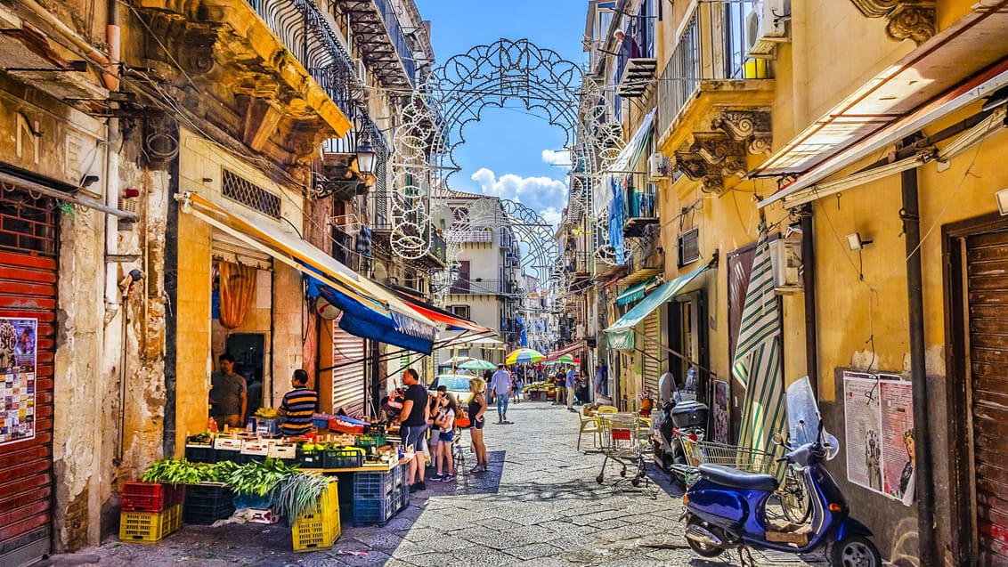 Lad dig fascinere og inspirere af Palermos gader