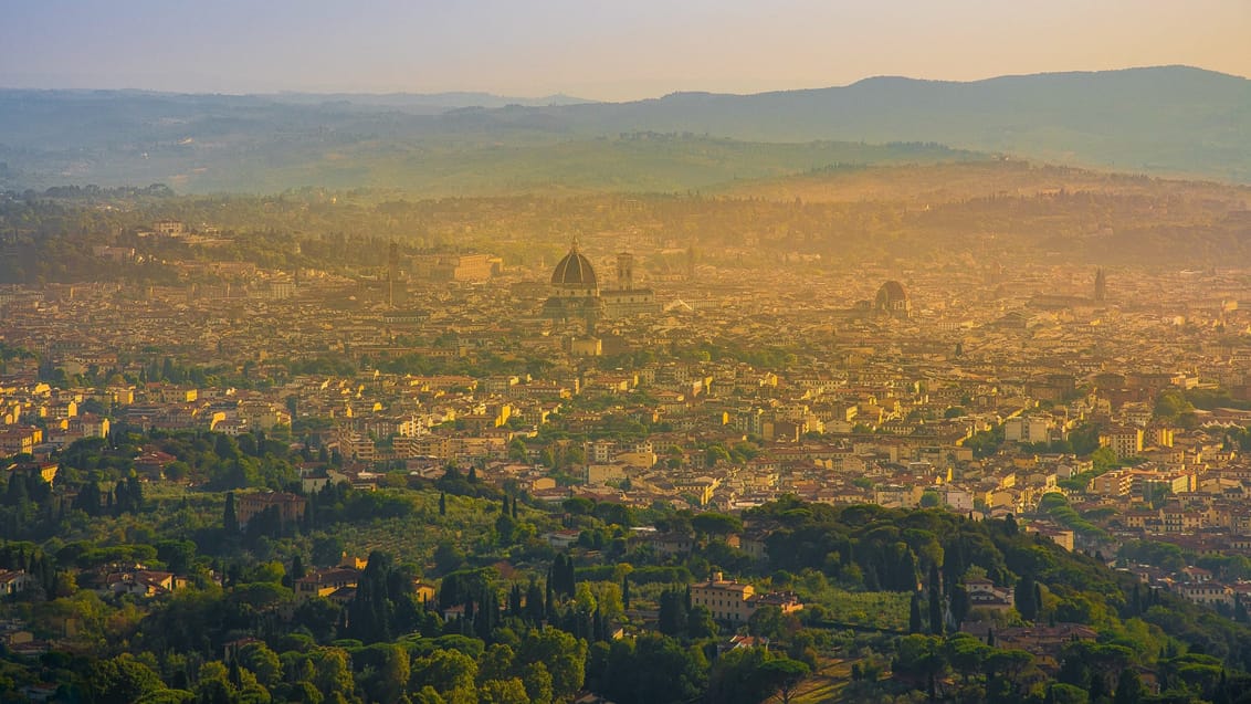 Udsigt over Firenze fra Fiesole