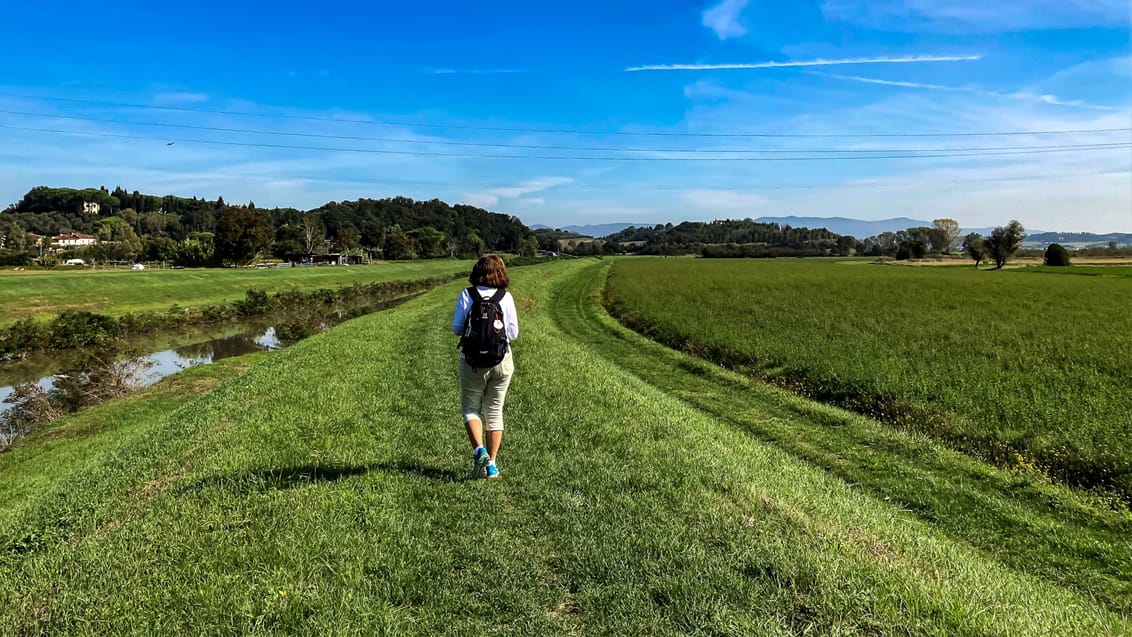 Toscana er fantatisk at tage på vandreferie i