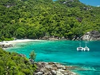 Anse Major på Seychellerne Anse Major på Seychellerne