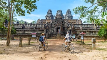 Udforsk Cambodja på cykel