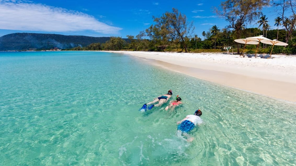 Snorkling på Koh Rong