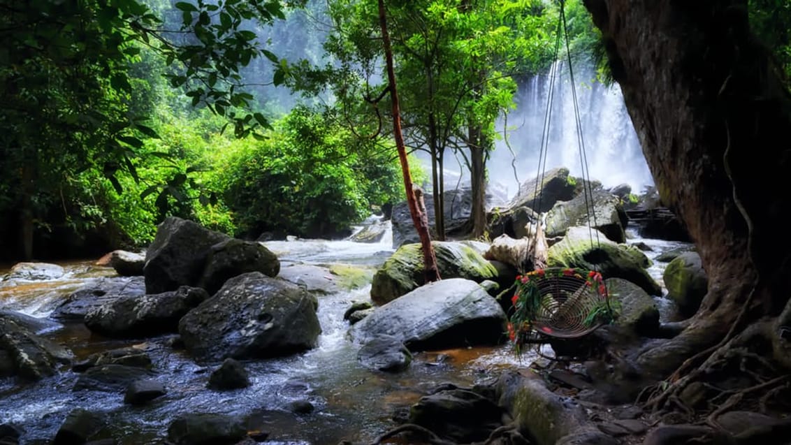 Vandfald Kulen, Cambodja