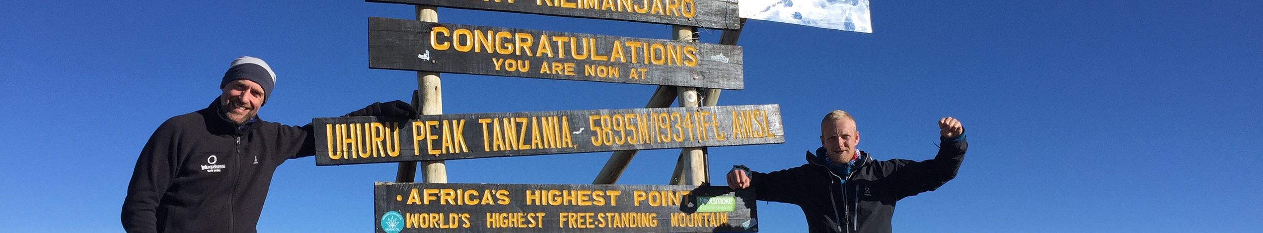 Trek til toppen af KIlimanjaro