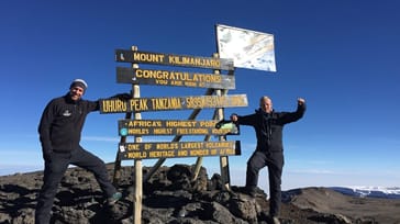Trek til toppen af KIlimanjaro