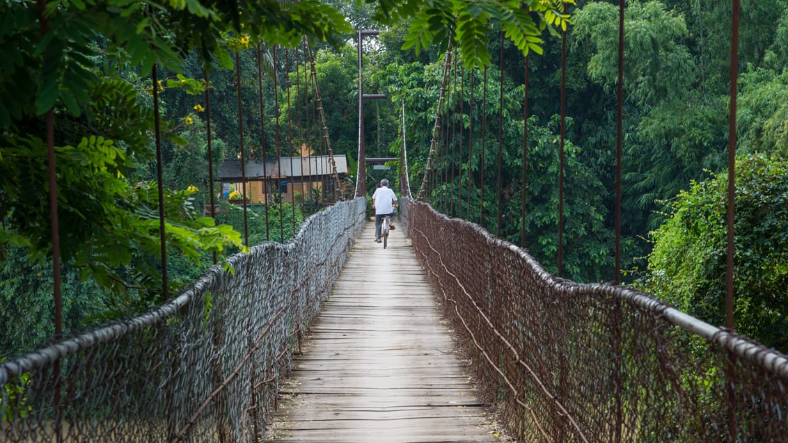 På cykel i Battambang