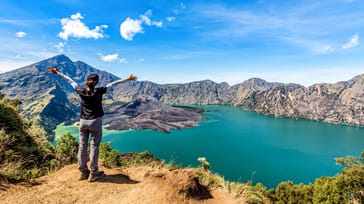 Camping ved Rinjani Vulkanen