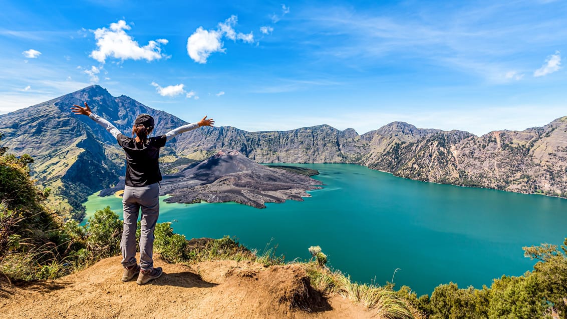 Camping ved Rinjani Vulkanen