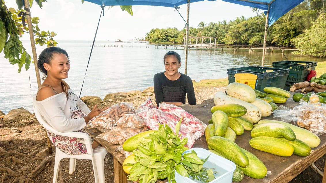 Du bliver altid mødt med et smil i Fransk Polynesien