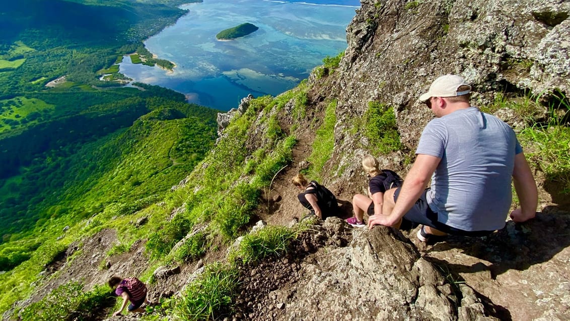 Hike på Le Morne