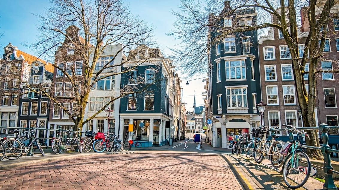 Amsterdam er en sand cykelby
