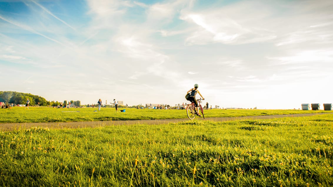 Ved Tempelhofer Feld er gamle landingsbaner blevet til en stor urban park