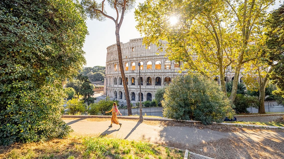 Ved Colosseum mærker I historien, og I kan nærmest høre gladiatorernes kamp for livet