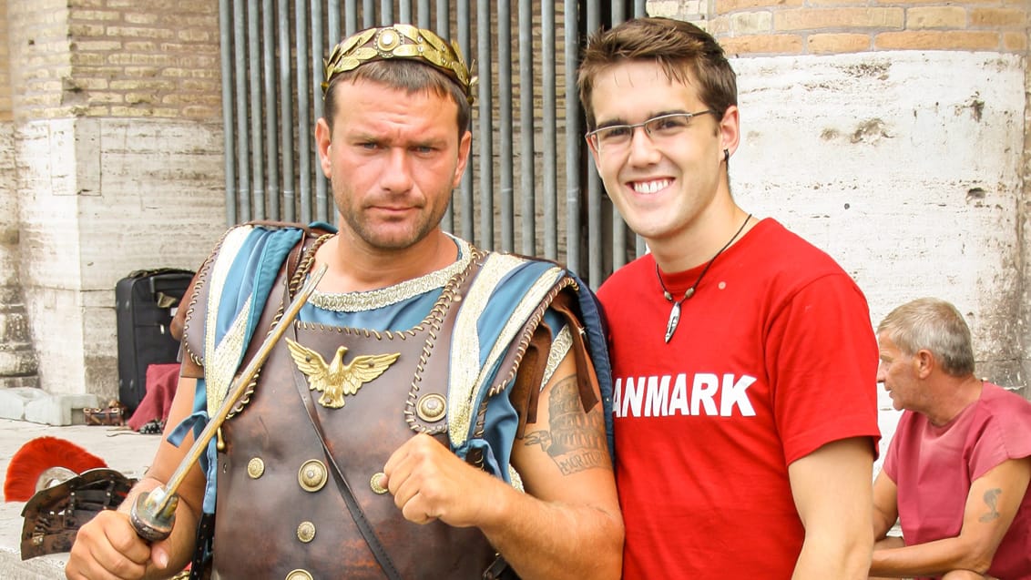 Ved Colosseum mærker I historien, og I kan nærmest høre gladiatorernes kamp for livet