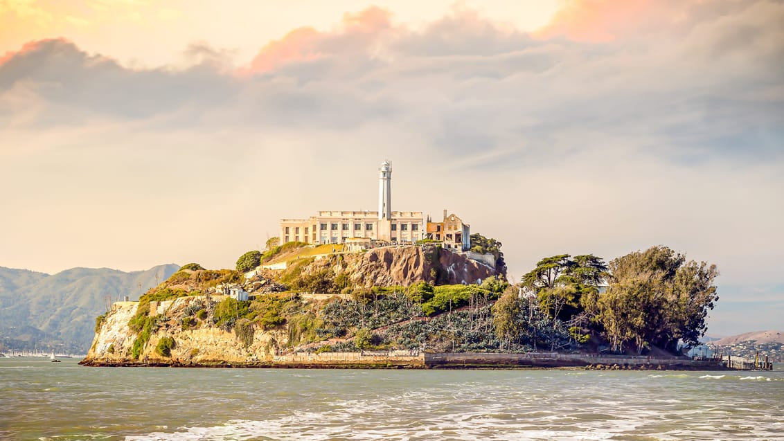 Fængselsøen Alcatraz i San Francisco