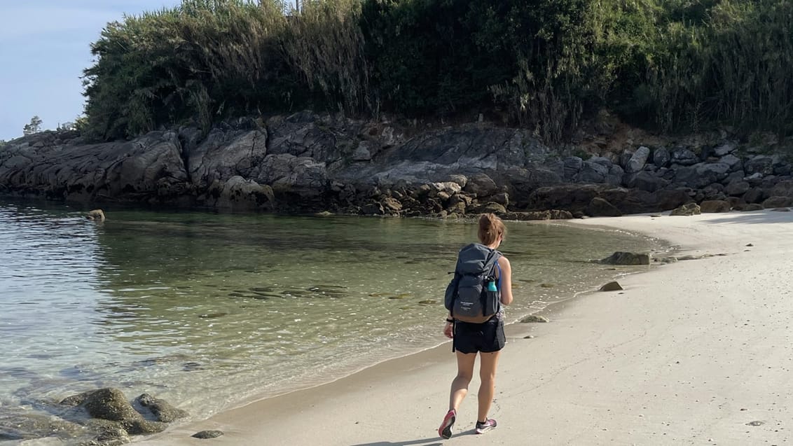 Camino Portugues, Praia America, Spanien