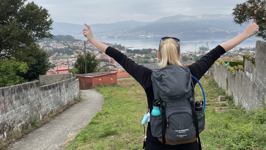 Camino Portugues, Vigo bugten, Spanien