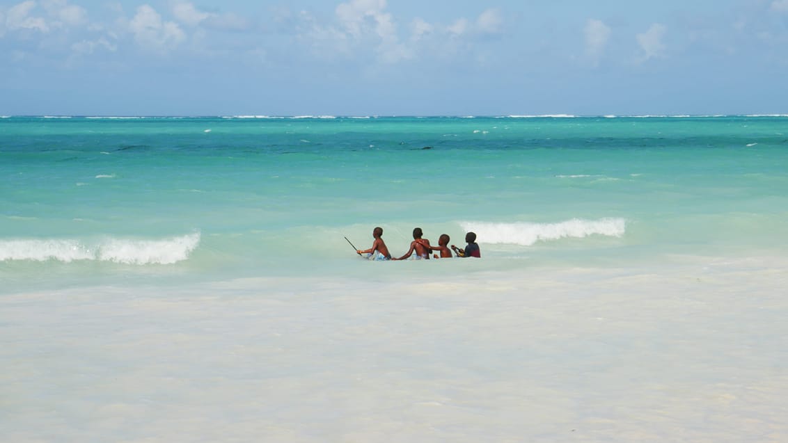 Lokale børn, Zanzibar