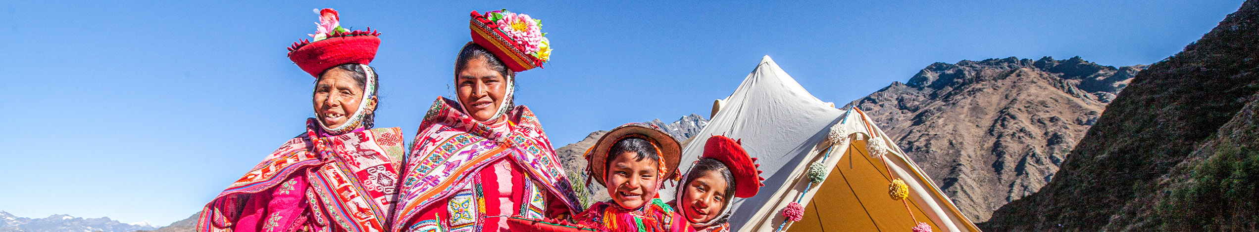 Med familien på eventyr i Peru