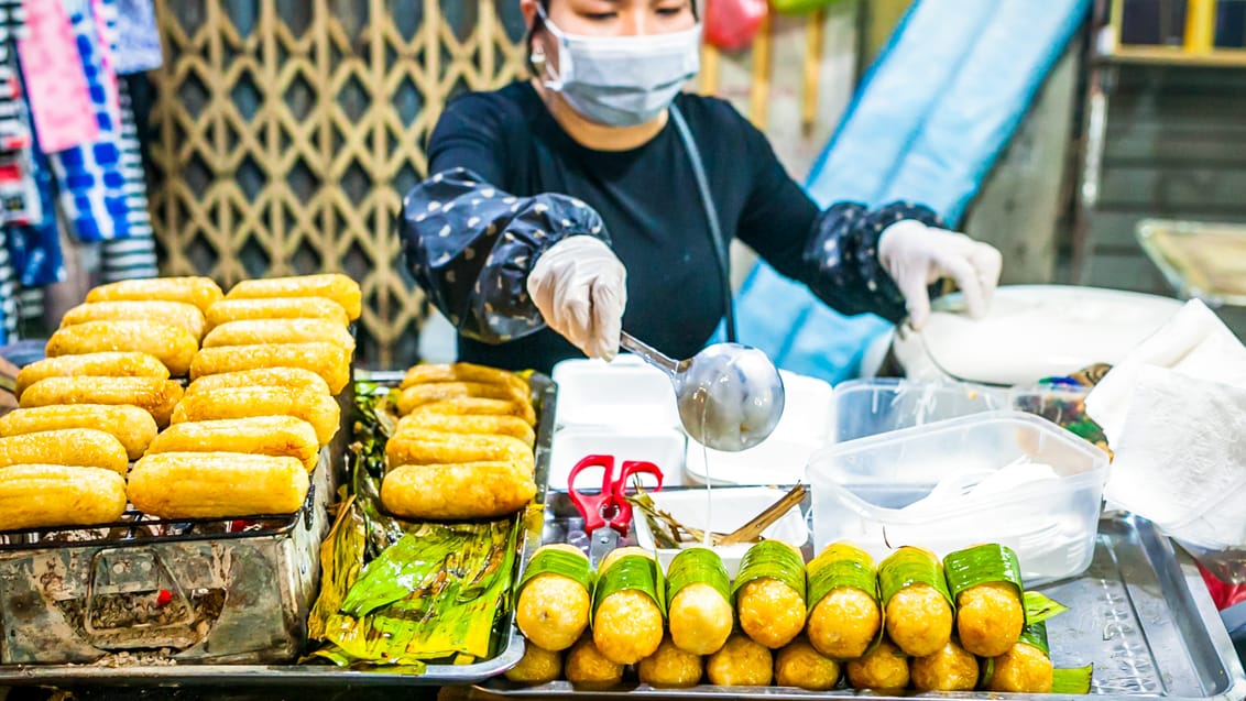 Lækkert street food i Vietnam