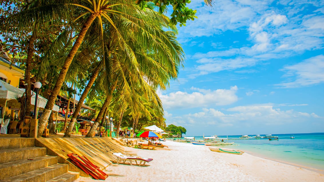 Alona Beach beliggende på Panglao