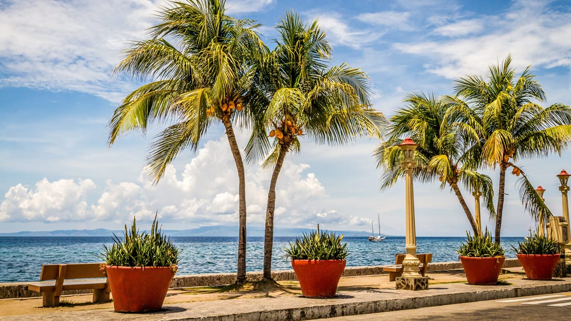 Strandpromenaden i Dumaguete