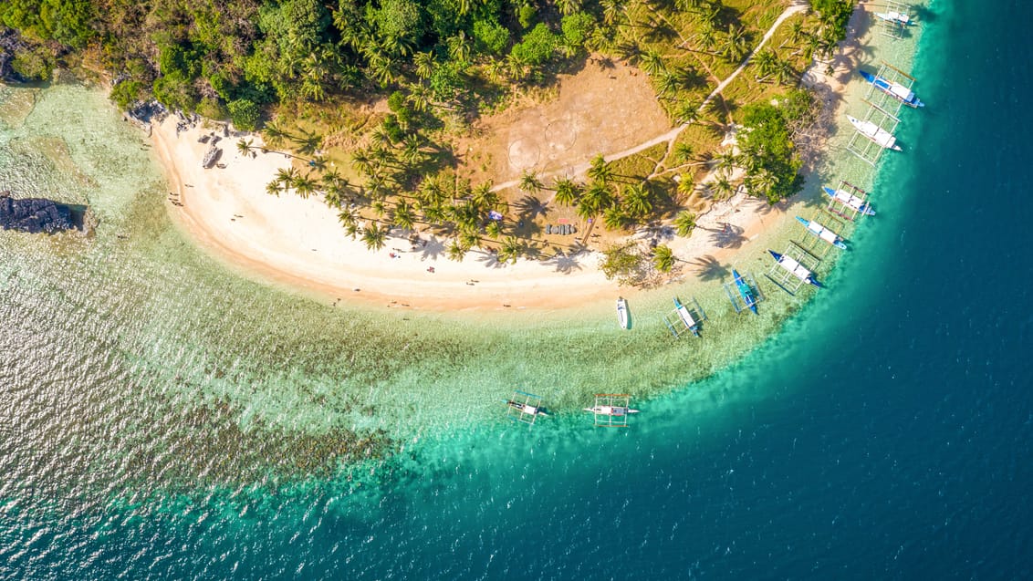 Pinagbuyutan Island ved El Nido