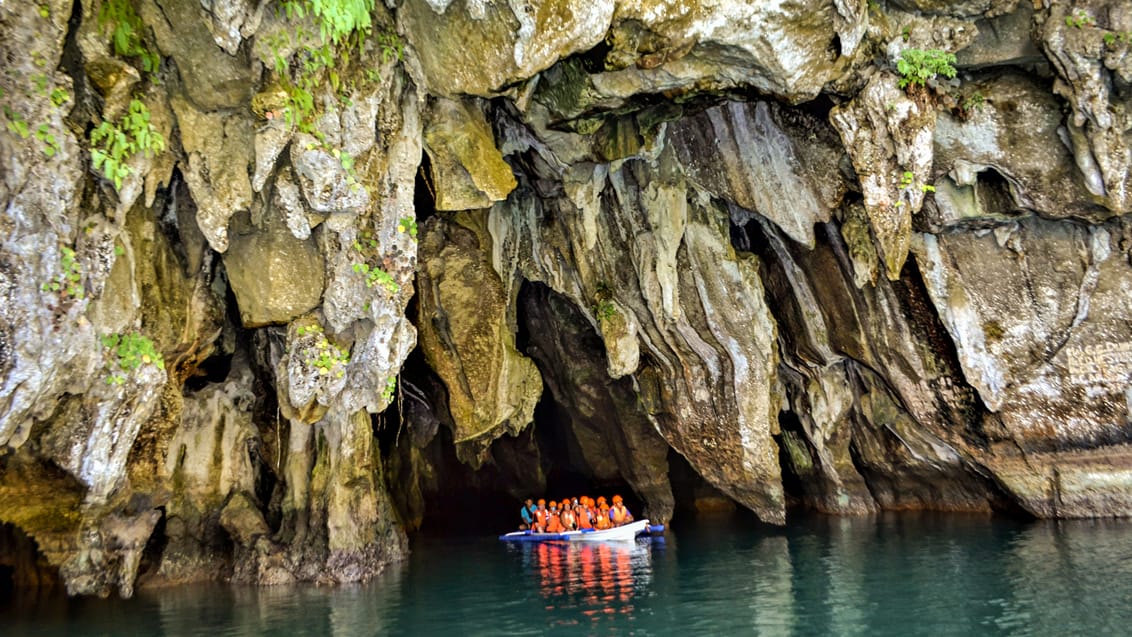 Den underjordiske flod ved Puerto Princesa