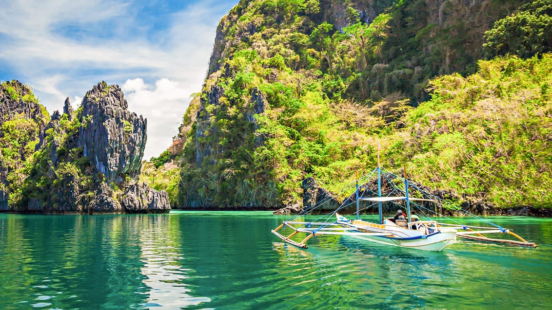 Lagunerne og kalkstensklipperne ved El Nido er en fantastisk oplevelse