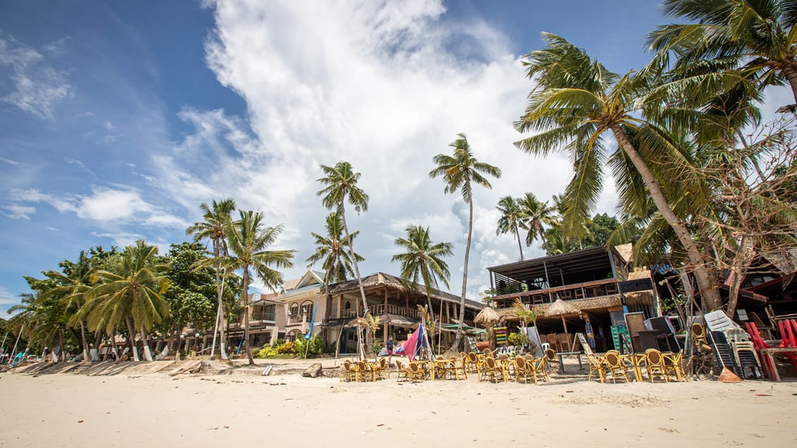 Alona Beach på Panglao ved Bohol