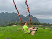 Oplev de grønne risterrasser ved Pu Luong