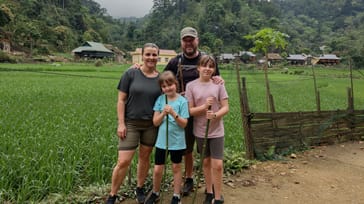 Tag på familierejse til Pu Luong i Vietnam