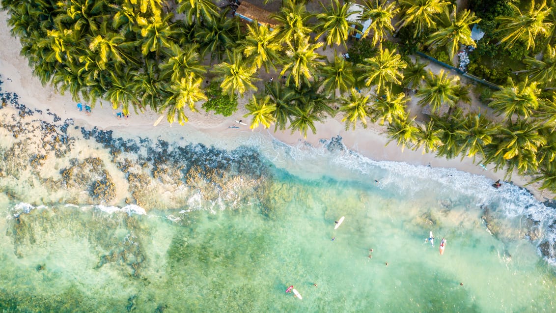 Surfing på fantastiske Siargao