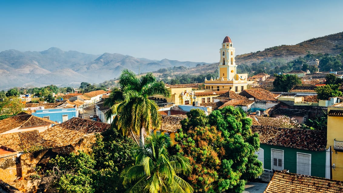 Udsigt over Trinidad i Cuba