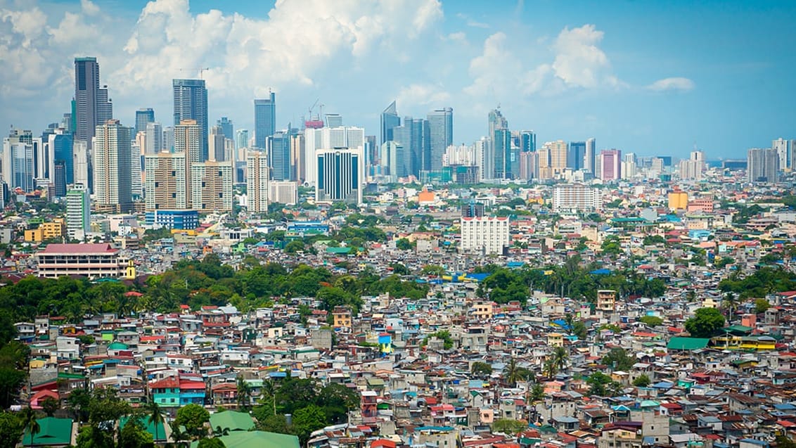 Den pulserende storby Manilla