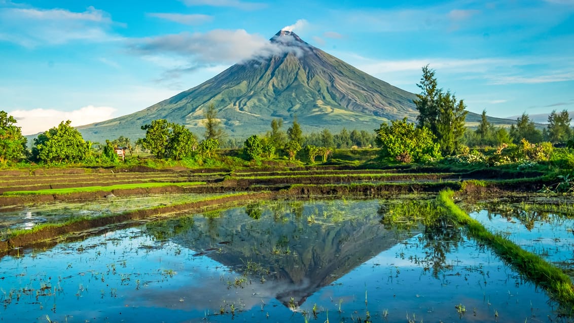 Mount Mayon-vulkanen ved Legaspi