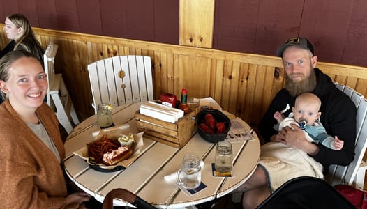 Rasmus og familien på barselsrejse i Montreal og New England