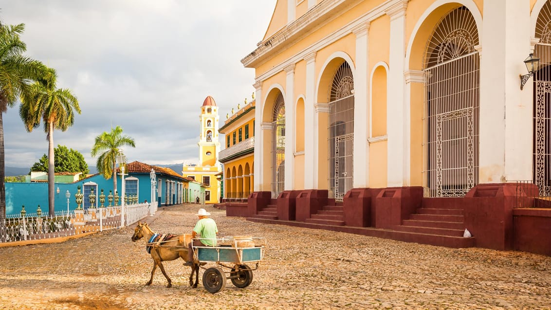 Gadebillede i Trinidad Cuba