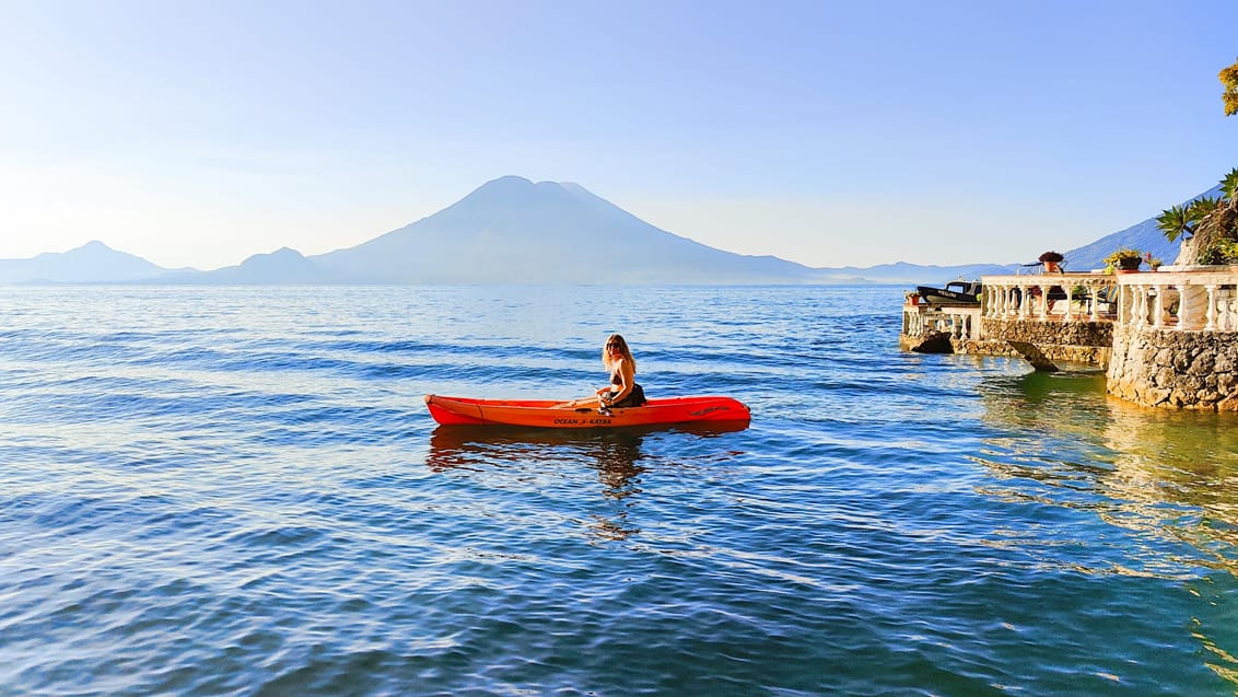Lake Atitlan i Guatemala