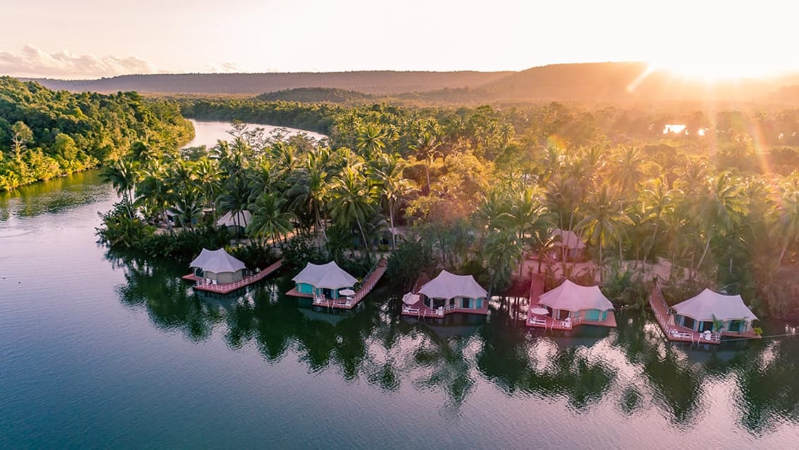 Glamping i Cambodja