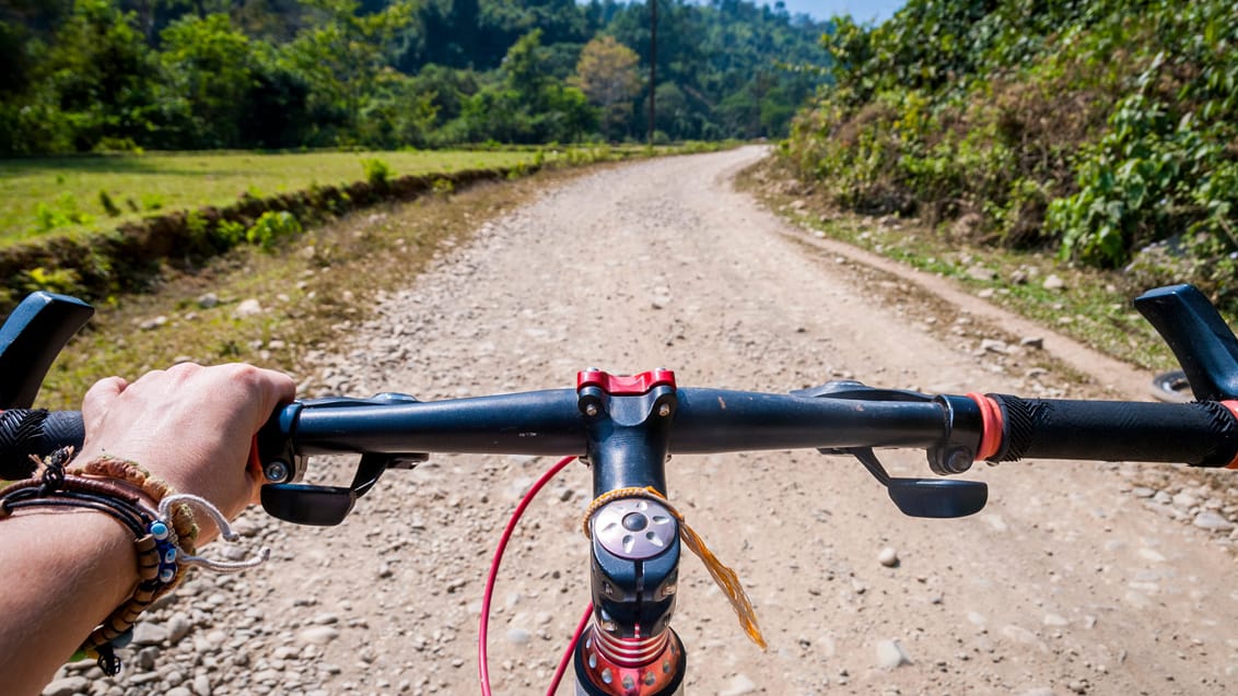 Cykeltur omkring Luang Prabang