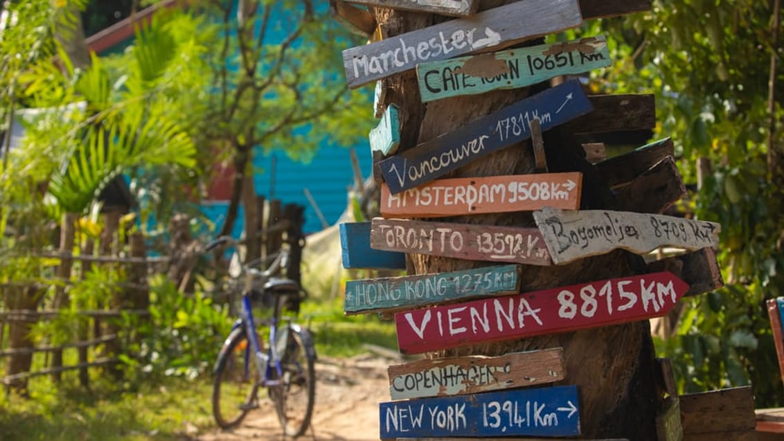 Cykeltur omkring Luang Prabang