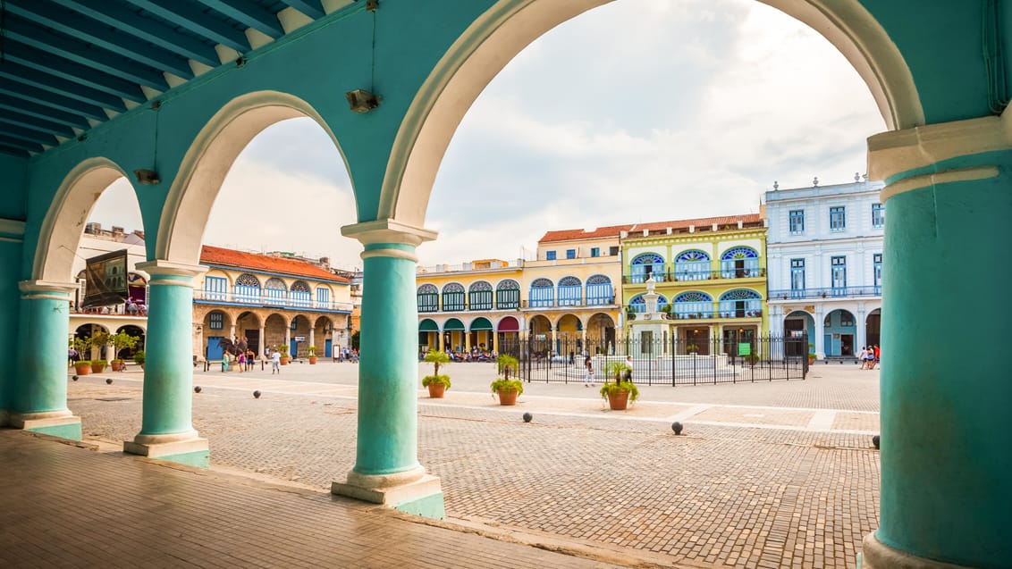 Plaza i Havana Cuba