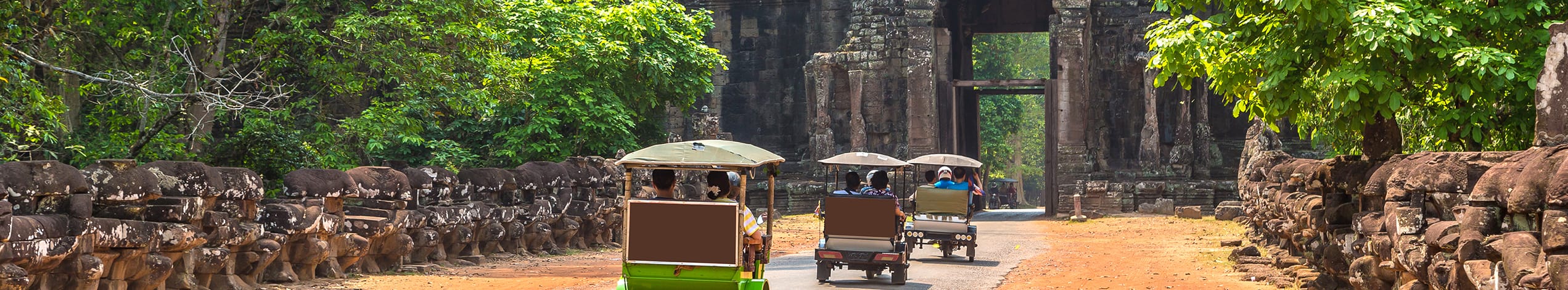 Tuk tuk eventyr i Cambodja