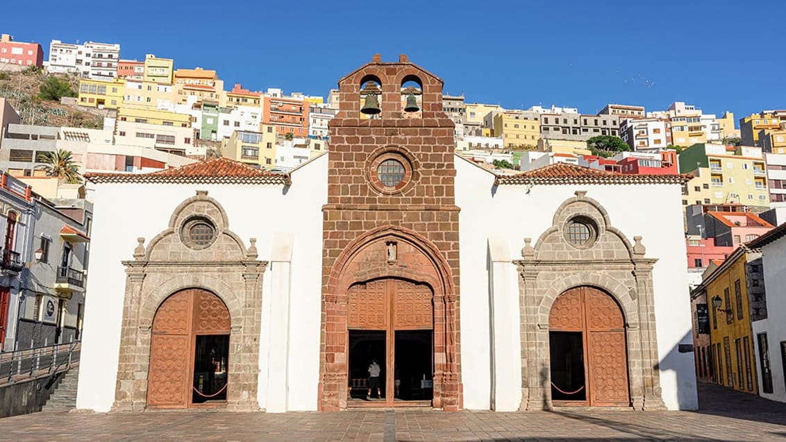 Kirken i San Sebastian de la Gomera Spanien