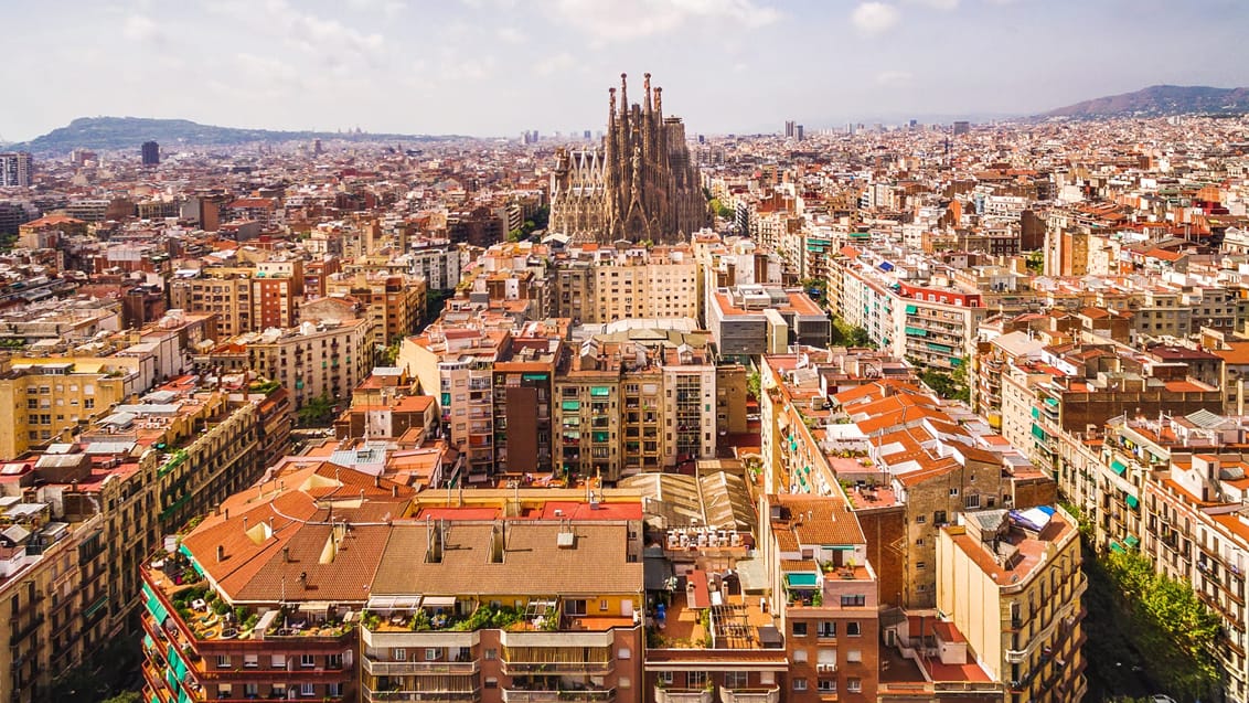 Besøg den ikoniske kirke La Sagrada De Familia på din rejse til Barcelona